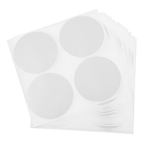 NUOBESTY 50 Stück Rubbelkarten-Aufkleber kratzkarten Erstellen Sie einen Aufkleber Etiketten abkratzen individuelle Rubbelkarten Aufkleber kratzen Rubbelplakat selbstklebende Folie Silver von NUOBESTY