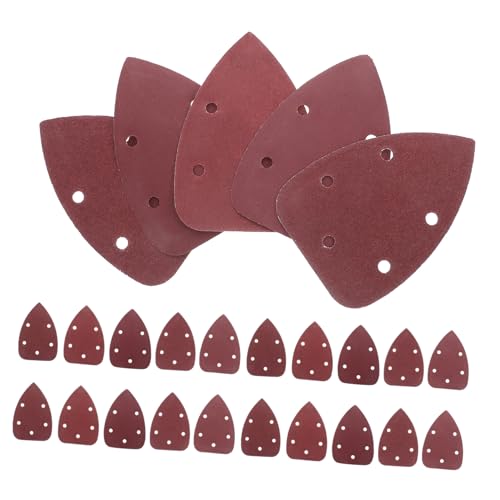 NUOBESTY 50 Stück Schleifpapier Ersatzpads Für Detailschleifer Schleifscheiben Dreieckige Schleifpads Klett Schleifpapier Für Handwerk Set Aluminiumoxid NUOBESTY 50 Stück Schleifpapier Ersatzpads Für Detailschleifer Schleifscheiben Dreieckige Schleifpads Klett Schleifpapier Für Handwerk Set Aluminiumoxid von NUOBESTY