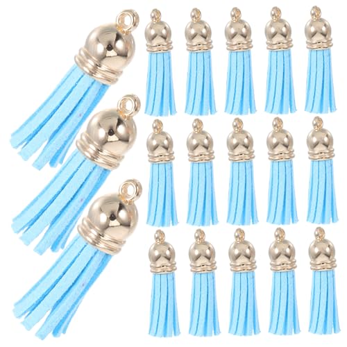 NUOBESTY 50 Stück Schlüsselanhänger Quasten aus Farbigem Pu-leder Leichte Anhänger für DIY Schmuck Taschen Handy und Dekoration Vielseitige Bastelzubehör für Modische Accessoires NUOBESTY 50 Stück Schlüsselanhänger Quasten aus Farbigem Pu-leder Leichte Anhänger für DIY Schmuck Taschen Handy und Dekoration Vielseitige Bastelzubehör für Modische Accessoires von NUOBESTY