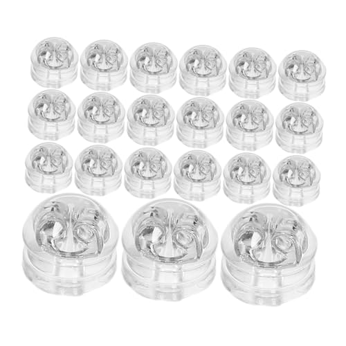 NUOBESTY 50 Stück Silikon Ohrstecker Verschlüsse Weiche Ersatz Ohrmutter Hamburger Form Silberfarbene Ohrstecker Stopper Komfortabel Flexibel Wiederverwendbar Für Damen Herren NUOBESTY 50 Stück Silikon Ohrstecker Verschlüsse Weiche Ersatz Ohrmutter Hamburger Form Silberfarbene Ohrstecker Stopper Komfortabel Flexibel Wiederverwendbar Für Damen Herren von NUOBESTY