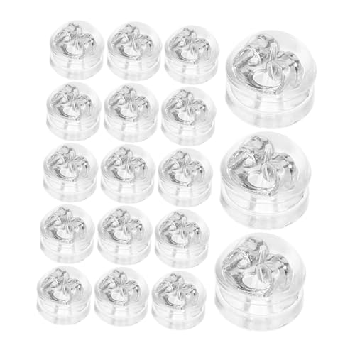 NUOBESTY 50 Stück Silikon Ohrstecker Verschluss Ersatz Transparente Ohrring Stopper für Dünne Stifte Langlebig Weich und Sicher für Damen und Herren NUOBESTY 50 Stück Silikon Ohrstecker Verschluss Ersatz Transparente Ohrring Stopper für Dünne Stifte Langlebig Weich und Sicher für Damen und Herren von NUOBESTY