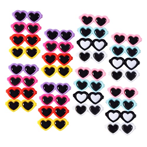 NUOBESTY 50 Stück Sonnenbrillen Modell Teiliges Diy Bastelzubehör für Handarbeiten Mehrfarbige Charms für Handyhüllen Schmuck Textilien Dekorationen NUOBESTY 50 Stück Sonnenbrillen Modell Teiliges Diy Bastelzubehör für Handarbeiten Mehrfarbige Charms für Handyhüllen Schmuck Textilien Dekorationen von NUOBESTY