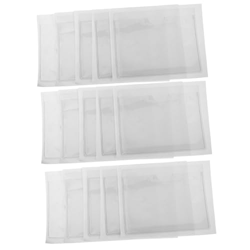 NUOBESTY 50 Stück Teiliges Selbstklebende Etiketten Taschen Transparente Aufbewahrungsbeutel für Karten Robuste Beschriftungshüllen für Regale Monitore Whiteboards Vielseitige Labelhalter NUOBESTY 50 Stück Teiliges Selbstklebende Etiketten Taschen Transparente Aufbewahrungsbeutel für Karten Robuste Beschriftungshüllen für Regale Monitore Whiteboards Vielseitige Labelhalter von NUOBESTY