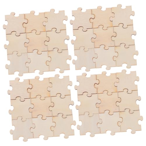 NUOBESTY 50 Stück Teiliges Unvollendeter Holzpuzzle würfel Blanko Holzstücke zum Bemalen DIY Bastelmaterial für Glatte Oberfläche Vielseitig für Kreative Dekorationen und Handarbeiten NUOBESTY 50 Stück Teiliges Unvollendeter Holzpuzzle würfel Blanko Holzstücke zum Bemalen DIY Bastelmaterial für Glatte Oberfläche Vielseitig für Kreative Dekorationen und Handarbeiten von NUOBESTY