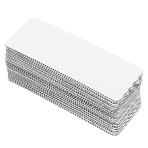 NUOBESTY 50 Stück Trocken Abwischbare Etiketten: Wiederverwendbare, Trocken Abwischbare Magnetische Etiketten Für Die Organisation Im Klassenzimmer – Weiße Beschreibbare Namensschilder Für NUOBESTY 50 Stück Trocken Abwischbare Etiketten: Wiederverwendbare, Trocken Abwischbare Magnetische Etiketten Für Die Organisation Im Klassenzimmer – Weiße Beschreibbare Namensschilder Für von NUOBESTY