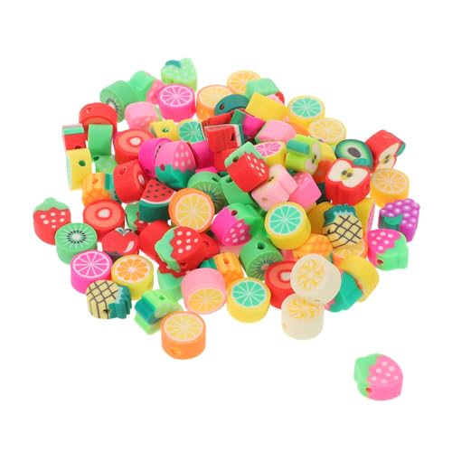 NUOBESTY 500 Stück Armband Schnurperlen Früchte Herz Tonperlen Fruchtanhänger Für Armbänder Halsketten DIY Bastelperlen Fruchtanhänger Anhänger Für Ohrringe Frucht Tonperlen NUOBESTY 500 Stück Armband Schnurperlen Früchte Herz Tonperlen Fruchtanhänger Für Armbänder Halsketten DIY Bastelperlen Fruchtanhänger Anhänger Für Ohrringe Frucht Tonperlen von NUOBESTY