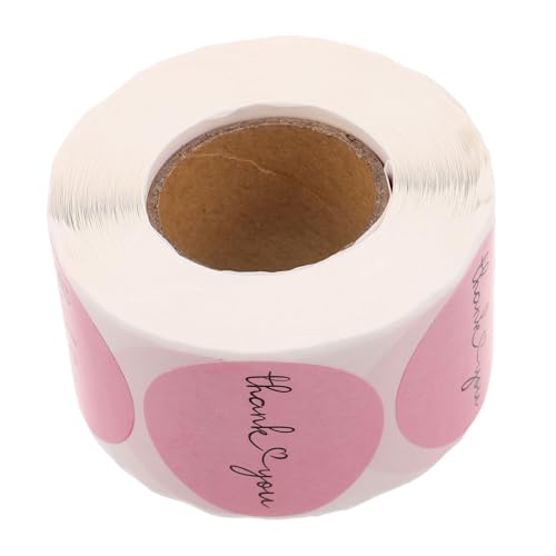 NUOBESTY 500 Stück Dekorative Aufkleber Backsiegelaufkleber Umschlag-siegelaufkleber Keksdichtungsaufkleber Selbstklebende Aufkleber Danke Label-tags Verpackungshüllversiegelungen Rosa NUOBESTY 500 Stück Dekorative Aufkleber Backsiegelaufkleber Umschlag-siegelaufkleber Keksdichtungsaufkleber Selbstklebende Aufkleber Danke Label-tags Verpackungshüllversiegelungen Rosa von NUOBESTY