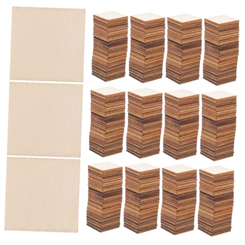 NUOBESTY 500 Stück Dicke Naturholzplatten für Diy Bastelprojekte Malerei Holzgravur und Kreative Dekorationen für Zuhause NUOBESTY 500 Stück Dicke Naturholzplatten für Diy Bastelprojekte Malerei Holzgravur und Kreative Dekorationen für Zuhause von NUOBESTY
