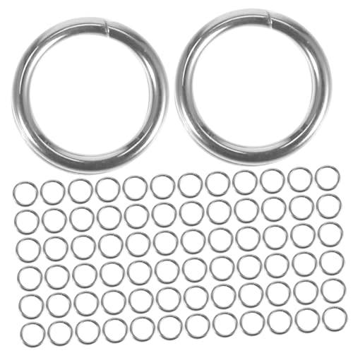 NUOBESTY 500 Stück Edelstahl Schlüsselringe Doppelspaltringe Stark Poliert für DIY Schmuck Haustier Camping Zubehör Schlüsselanhänger Verbinder NUOBESTY 500 Stück Edelstahl Schlüsselringe Doppelspaltringe Stark Poliert für DIY Schmuck Haustier Camping Zubehör Schlüsselanhänger Verbinder von NUOBESTY