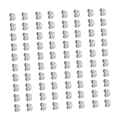 NUOBESTY 500 Stück Ohrstecker Verschluss Schmetterling Ohrring Stopper Sicher für Ohrstecker Vielseitig Einsetzbar Passend für Ohrhänger und Piercing Schmuckzubehör NUOBESTY 500 Stück Ohrstecker Verschluss Schmetterling Ohrring Stopper Sicher für Ohrstecker Vielseitig Einsetzbar Passend für Ohrhänger und Piercing Schmuckzubehör von NUOBESTY