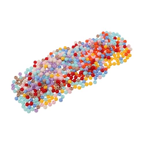 NUOBESTY 500 Stück Runde Acrylperlen Solide Pastellfarbtöne Große Lochgröße Vielseitige DIY Schmuckperlen für Armbänder Halsketten Handyketten und Bastelprojekte NUOBESTY 500 Stück Runde Acrylperlen Solide Pastellfarbtöne Große Lochgröße Vielseitige DIY Schmuckperlen für Armbänder Halsketten Handyketten und Bastelprojekte von NUOBESTY