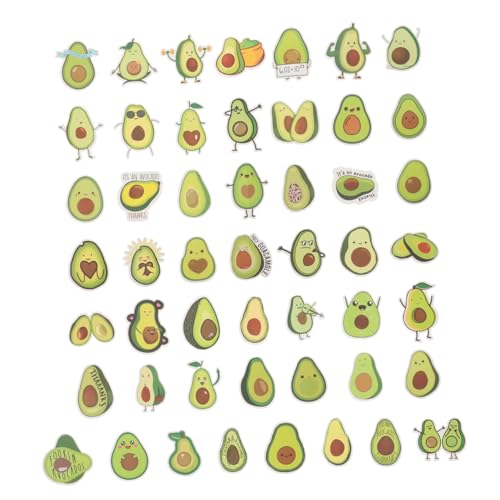 NUOBESTY 50stücke Avocado-aufkleber Obst-aufkleber Für Koffer Notebook Cartoon-obst-dekoration Abziehbare Für Scrapbooking NUOBESTY 50stücke Avocado-aufkleber Obst-aufkleber Für Koffer Notebook Cartoon-obst-dekoration Abziehbare Für Scrapbooking von NUOBESTY