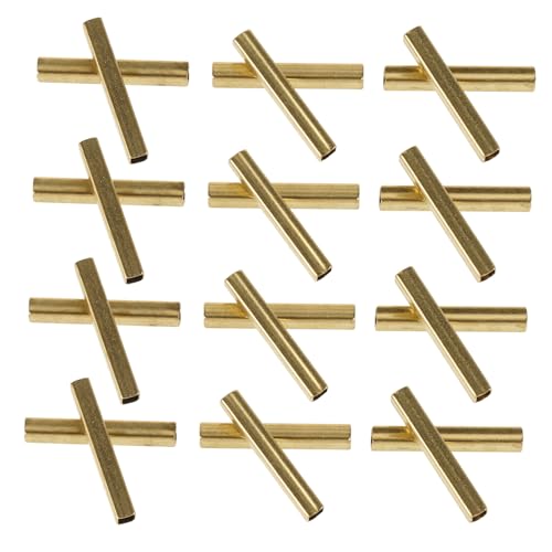 NUOBESTY 50stücke Messingrohr Für Schmuckherstellung Diy Halskettenröhren Geschenkröhren Metallrohr Quadratisch Zur Armbandherstellung NUOBESTY 50stücke Messingrohr Für Schmuckherstellung Diy Halskettenröhren Geschenkröhren Metallrohr Quadratisch Zur Armbandherstellung von NUOBESTY