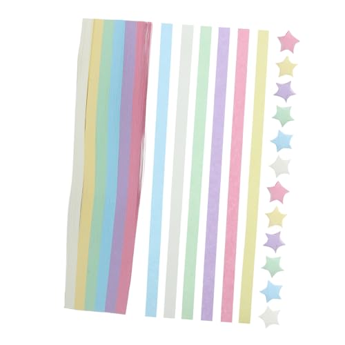 NUOBESTY 540 Stück Origami-Sternpapier Dekopapier Origami-Sterne Papier für Origami DIY Bastelpapier Faltsterne Papier gemusterte Papierstreifen Folienstern-Origamipapier Glückssternpapier NUOBESTY 540 Stück Origami-Sternpapier Dekopapier Origami-Sterne Papier für Origami DIY Bastelpapier Faltsterne Papier gemusterte Papierstreifen Folienstern-Origamipapier Glückssternpapier von NUOBESTY