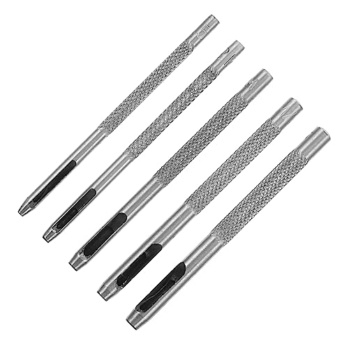 NUOBESTY 5Stücke Lochschneider Set Für Gürtellochschneider Ösenausrüstung Präzisionswerkzeug Für DIY Lederprojekte Für Bastelarbeiten NUOBESTY 5Stücke Lochschneider Set Für Gürtellochschneider Ösenausrüstung Präzisionswerkzeug Für DIY Lederprojekte Für Bastelarbeiten von NUOBESTY