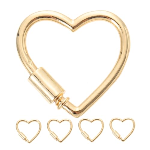 NUOBESTY 5Stücke Teiliges Schmuckzubehör mit Robusten Metallverschlüssen und Schnallenverbindern für DIY Armbänder für Basteln NUOBESTY 5Stücke Teiliges Schmuckzubehör mit Robusten Metallverschlüssen und Schnallenverbindern für DIY Armbänder für Basteln von NUOBESTY