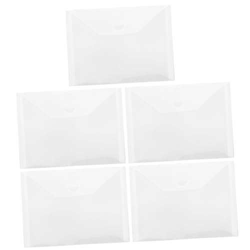 NUOBESTY 5Stücke Transparente Aufbewahrungstaschen für Stempel und Schablonen Dokumenten-organizer für Büro Scrapbooking und Reisen Praktische Nutzung und Einfache Sichtbarkeit NUOBESTY 5Stücke Transparente Aufbewahrungstaschen für Stempel und Schablonen Dokumenten-organizer für Büro Scrapbooking und Reisen Praktische Nutzung und Einfache Sichtbarkeit von NUOBESTY