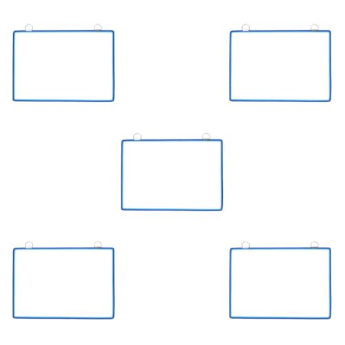 NUOBESTY 5st Hängende Dokumententasche Organizer Für Hängemappen Dokumententasche Zur Wandmontage Wandaktenhalter Datei-organizer Für Die Wandmontage Tapeten-organizer Büroorganisator Eisen von NUOBESTY