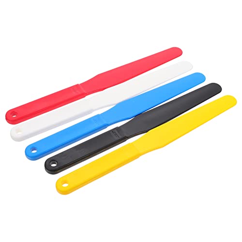 NUOBESTY 5st Ölmesser Mit Siebdruck Ölfarbenmesser Kunstpalette Spachtel Für Ölgemälde Omelette Schaber Mixer Spatel Airbrushen Farbmischpalette Aufsehen Pinsel Omelettwender Detail Plastik NUOBESTY 5st Ölmesser Mit Siebdruck Ölfarbenmesser Kunstpalette Spachtel Für Ölgemälde Omelette Schaber Mixer Spatel Airbrushen Farbmischpalette Aufsehen Pinsel Omelettwender Detail Plastik von NUOBESTY