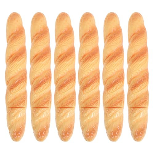NUOBESTY 6 Lebensmittel-Kugelschreiber: Brotförmige Schreibstifte, originelle Schreibwaren, Klassenzimmerpreise für Goodie-Bag-Füller, Strumpffüller, Büro- und Schulbedarf NUOBESTY 6 Lebensmittel-Kugelschreiber: Brotförmige Schreibstifte, originelle Schreibwaren, Klassenzimmerpreise für Goodie-Bag-Füller, Strumpffüller, Büro- und Schulbedarf von NUOBESTY