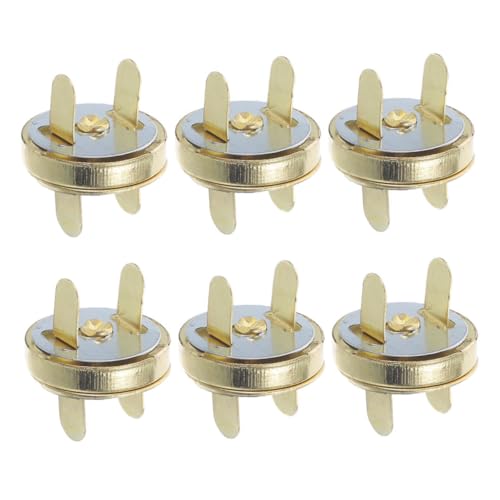 NUOBESTY 6 Sets Magnetische Schnallen Taschenhaken Zubehör Zur Herstellung Von Geldbörsen Magnetische Kleidungsknöpfe Verschlüsse Für Kleidung Druckknöpfe Für Geldbörsen Druckknöpfe von NUOBESTY