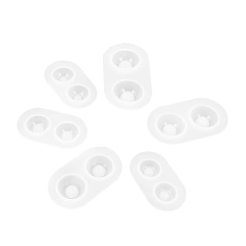 NUOBESTY 6 Stück Diy Puppenaugen Formen Teiliges Epoxidharz Silikonmould für Halloween Dekoration Verschiedene Flexibel und Langlebig für Kreative Bastelprojekte von NUOBESTY