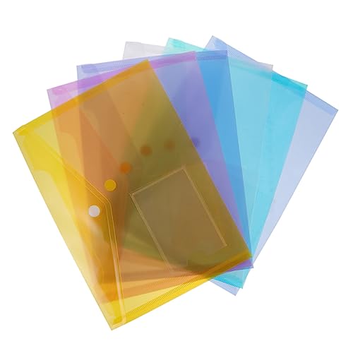 NUOBESTY 6 Stück Dokumentenhalter Teiliges Transparente Datei Taschen für Büro Schule Robuste und Wasserdichte Dokumentenorganizer Praktisch für Reisen und Aufbewahrung Starker Verschluss NUOBESTY 6 Stück Dokumentenhalter Teiliges Transparente Datei Taschen für Büro Schule Robuste und Wasserdichte Dokumentenorganizer Praktisch für Reisen und Aufbewahrung Starker Verschluss von NUOBESTY