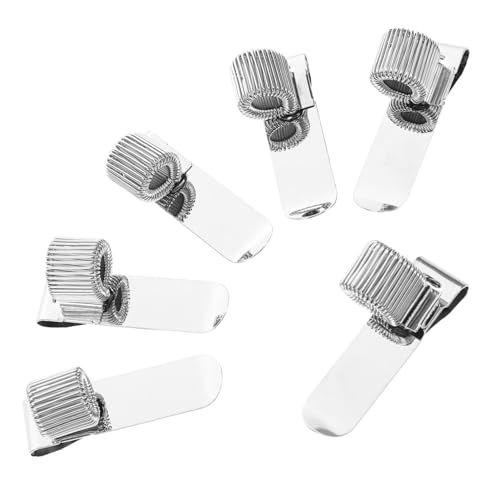 NUOBESTY 6 Stück Drehbarer Stiftclip Stifthalter Clip Metall Federclip Kleiner Stifthalter Hohler Bleistift Stifthalter Bleistifthalter Clip Verstellbarer Klemmbrett Clip NUOBESTY 6 Stück Drehbarer Stiftclip Stifthalter Clip Metall Federclip Kleiner Stifthalter Hohler Bleistift Stifthalter Bleistifthalter Clip Verstellbarer Klemmbrett Clip von NUOBESTY