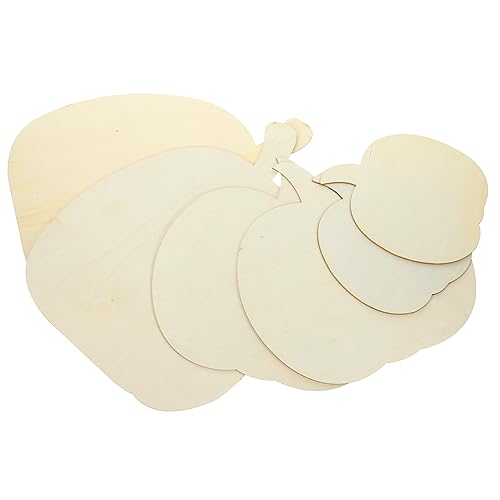 NUOBESTY 6 Stück Holzschnitt Pumpkin Dekorationen Unfertige Holzanhänger für DIY Halloween Thanksgiving Sicheres Natürliches Material für Kreative Bastelprojekte NUOBESTY 6 Stück Holzschnitt Pumpkin Dekorationen Unfertige Holzanhänger für DIY Halloween Thanksgiving Sicheres Natürliches Material für Kreative Bastelprojekte von NUOBESTY