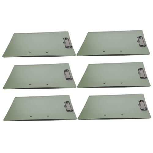 NUOBESTY 6 Stück Multifunktionaler Klemmbrett Ordner Faltbar mit Horizontalen und Vertikalen Clips Drehbarer Dokumentenhalter Robuster Aktenordner für Büro und Konferenzgebrauch NUOBESTY 6 Stück Multifunktionaler Klemmbrett Ordner Faltbar mit Horizontalen und Vertikalen Clips Drehbarer Dokumentenhalter Robuster Aktenordner für Büro und Konferenzgebrauch von NUOBESTY