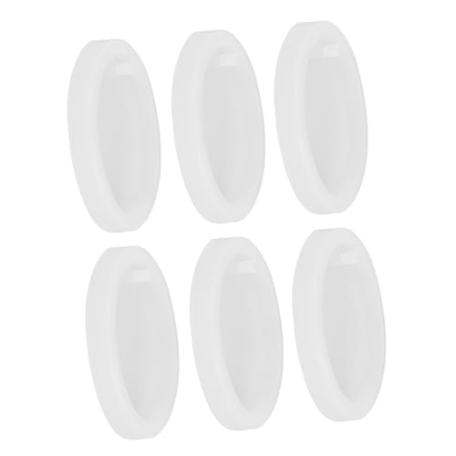 NUOBESTY 6 Stück Runde Silikonformen für Epoxidharz Gießformen mit Löchern für Schlüsselanhänger Schmuckanhänger Ohrringe Pet Tags Flexibel Wiederverwendbar für DIY Bastelprojekte NUOBESTY 6 Stück Runde Silikonformen für Epoxidharz Gießformen mit Löchern für Schlüsselanhänger Schmuckanhänger Ohrringe Pet Tags Flexibel Wiederverwendbar für DIY Bastelprojekte von NUOBESTY