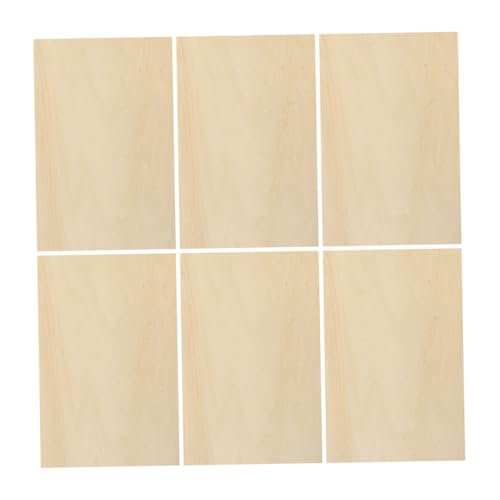 NUOBESTY 6 Stück Sperrholz Aus Linde Holz Malerei Scheiben Zubehör Für Brandmalerei Unfertige Holzscheiben Handwerk Holz Holzrohlinge Zum Basteln Holzbretter Khaki Hölzern NUOBESTY 6 Stück Sperrholz Aus Linde Holz Malerei Scheiben Zubehör Für Brandmalerei Unfertige Holzscheiben Handwerk Holz Holzrohlinge Zum Basteln Holzbretter Khaki Hölzern von NUOBESTY