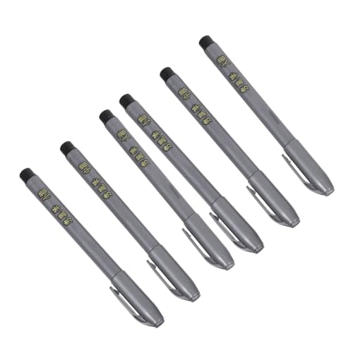 NUOBESTY 6 Stück Teiliges Chinesisches Kalligraphie Weichen Pinseln Schwarze Tinte Feine und Mittlere Spitzen Traditionelle Kalligraphie-füllfederhalter für Präzises Schreiben und NUOBESTY 6 Stück Teiliges Chinesisches Kalligraphie Weichen Pinseln Schwarze Tinte Feine und Mittlere Spitzen Traditionelle Kalligraphie-füllfederhalter für Präzises Schreiben und von NUOBESTY