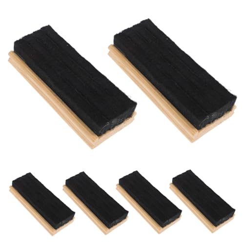 NUOBESTY 6 Stück Teiliges Holzgriff Schultafelreiniger Filz Ergonomisch Leicht und Vielseitig für Lehrer und Schüler im Klassenzimmer und Büro Geeignet NUOBESTY 6 Stück Teiliges Holzgriff Schultafelreiniger Filz Ergonomisch Leicht und Vielseitig für Lehrer und Schüler im Klassenzimmer und Büro Geeignet von NUOBESTY