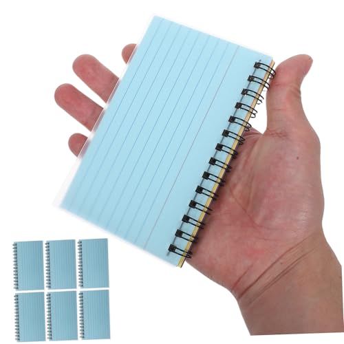NUOBESTY 6 Stück Teiliges Mini Spiralnotizbuch Farbenfrohes Abreißbares Pocket Notebook für Notizen Zeichnungen Notizen Handlich und Reißfest für Schüler Lehrer und Unterwegs NUOBESTY 6 Stück Teiliges Mini Spiralnotizbuch Farbenfrohes Abreißbares Pocket Notebook für Notizen Zeichnungen Notizen Handlich und Reißfest für Schüler Lehrer und Unterwegs von NUOBESTY