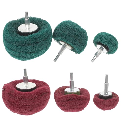 NUOBESTY 6 Stück Teiliges und Schleifset mit Stift Geeignet für Auto Reparaturen Polieren von Schuhen und Verschleißfest und Installieren Schnelle Schleifgeschwindigkeit und Gute von NUOBESTY