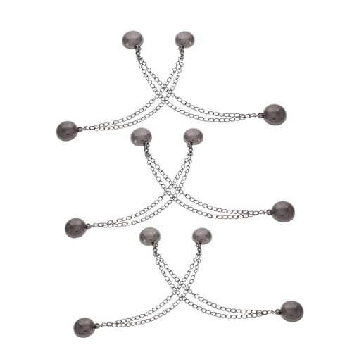NUOBESTY 6 Stück Verstellbare Magnetische Hosenclips Dragging Starke Magnetknöpfe für Jeans Hosenbeine Fixieren ohne Nähen Praktisch und Dekorativ für Damen Kleidung NUOBESTY 6 Stück Verstellbare Magnetische Hosenclips Dragging Starke Magnetknöpfe für Jeans Hosenbeine Fixieren ohne Nähen Praktisch und Dekorativ für Damen Kleidung von NUOBESTY
