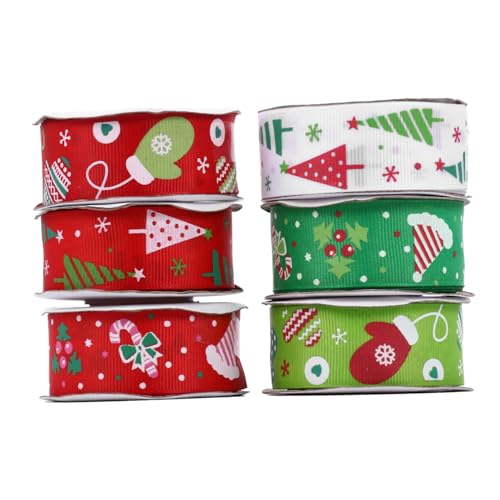 NUOBESTY 6 Stück Weihnachtsdekorationsband Schleife Dickes Band Weihnachtsbanddekoration Weihnachten Weihnachtsdekorationen Dekoratives Weihnachtsband Band Zum Verpacken Vorabend Polyester NUOBESTY 6 Stück Weihnachtsdekorationsband Schleife Dickes Band Weihnachtsbanddekoration Weihnachten Weihnachtsdekorationen Dekoratives Weihnachtsband Band Zum Verpacken Vorabend Polyester von NUOBESTY