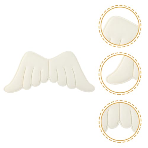 NUOBESTY 6 Stück Weiße Angel Wings Applique Patches Gestanzte Engelsflügel Aufnäher für DIY Kleidung Taschen Praktische und Dekorative Stoffapplikationen für Individuelle Modegestaltung NUOBESTY 6 Stück Weiße Angel Wings Applique Patches Gestanzte Engelsflügel Aufnäher für DIY Kleidung Taschen Praktische und Dekorative Stoffapplikationen für Individuelle Modegestaltung von NUOBESTY