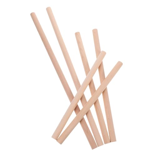 NUOBESTY 6 Stück runder Stab Bastelstäbchen aus Naturholz Holzhandwerk Holzscheite basteln Holzstöcke Holzzweigstöcke Holzstäbe zum Basteln Holzzweige für DIY Holzstämme Buche Beige NUOBESTY 6 Stück runder Stab Bastelstäbchen aus Naturholz Holzhandwerk Holzscheite basteln Holzstöcke Holzzweigstöcke Holzstäbe zum Basteln Holzzweige für DIY Holzstämme Buche Beige von NUOBESTY