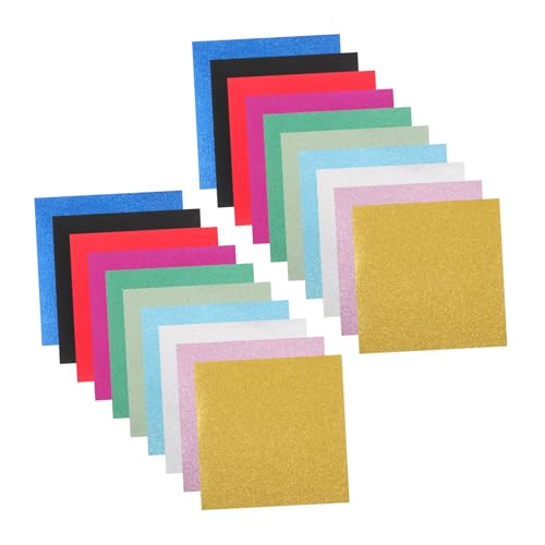 NUOBESTY 60 Blatt Glitzer-origami-papier: 15 Cm, 10-farbige Glitzernde Papierbögen Zum Basteln, Kartenbasteln, Scrapbooking, Heimwerkerbedarf NUOBESTY 60 Blatt Glitzer-origami-papier: 15 Cm, 10-farbige Glitzernde Papierbögen Zum Basteln, Kartenbasteln, Scrapbooking, Heimwerkerbedarf von NUOBESTY