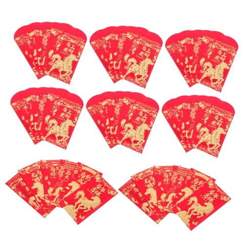 NUOBESTY 60 Stück Chinesische Neujahr Umschläge Rote Glücksumschläge mit Goldprägung Stabile Geldumschläge für Frühlingsfest Hochzeit Geburtstag Vielseitig Einsetzbar Hochwertiges Papier NUOBESTY 60 Stück Chinesische Neujahr Umschläge Rote Glücksumschläge mit Goldprägung Stabile Geldumschläge für Frühlingsfest Hochzeit Geburtstag Vielseitig Einsetzbar Hochwertiges Papier von NUOBESTY