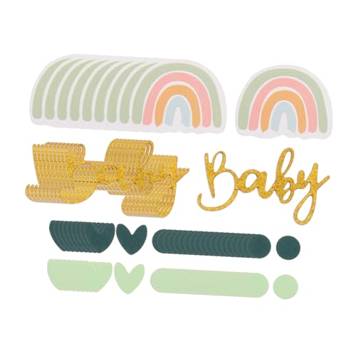 NUOBESTY Baby-dusche-Dekorationen 60 Stück Tischdekoration Zur Enthüllung des Geschlechts Weiche Elegante Farben NUOBESTY Baby-dusche-Dekorationen 60 Stück Tischdekoration Zur Enthüllung des Geschlechts Weiche Elegante Farben von NUOBESTY