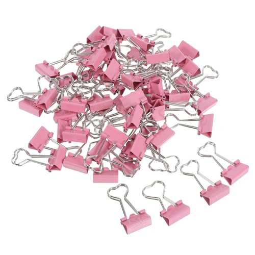 NUOBESTY 60 Stück Mini Metall Büroklammern Herzform Herz Hohl Metall Binder Clips in Kleine Aktenklammern für Papier Dokumente und Notizen Tragbare Ordnerklammern für Schule und Büro NUOBESTY 60 Stück Mini Metall Büroklammern Herzform Herz Hohl Metall Binder Clips in Kleine Aktenklammern für Papier Dokumente und Notizen Tragbare Ordnerklammern für Schule und Büro von NUOBESTY