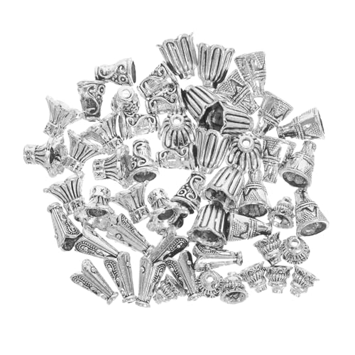 NUOBESTY 60 Stück Tibetische Perlenhüte Abstandshalter Für Halsketten Perlenkappen Abstandskappen Für Schmuck Metallkappen Für Halsketten Metallblumen Abstandsperlen Dekorative NUOBESTY 60 Stück Tibetische Perlenhüte Abstandshalter Für Halsketten Perlenkappen Abstandskappen Für Schmuck Metallkappen Für Halsketten Metallblumen Abstandsperlen Dekorative von NUOBESTY