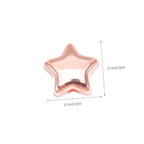 NUOBESTY 600 Stück Kunststoff Stern Perlen mit Elektroplattierung Langlebige Spacer für Schmuckherstellung DIY Armband Halskette Ohrring Charms Kreative Weihnachtsbastelzubehör NUOBESTY 600 Stück Kunststoff Stern Perlen mit Elektroplattierung Langlebige Spacer für Schmuckherstellung DIY Armband Halskette Ohrring Charms Kreative Weihnachtsbastelzubehör von NUOBESTY