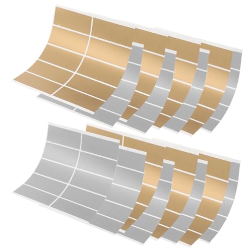 NUOBESTY 600 Stück Scratch Off DIY Aufkleber Rechteckig Gold Silber Selbstklebend ohne Rückstände für Rubbellose Überraschungen Party Spiele Geschenketiketten NUOBESTY 600 Stück Scratch Off DIY Aufkleber Rechteckig Gold Silber Selbstklebend ohne Rückstände für Rubbellose Überraschungen Party Spiele Geschenketiketten von NUOBESTY