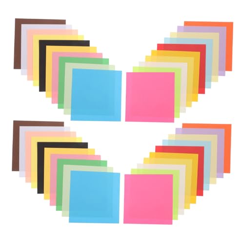 NUOBESTY 600 Stücke Origami Papier Doppelseitig Bedrucktes Farben Quadratisches Bastelpapier Vielseitig für DIY Kunst Schulprojekte Farbiges Faltpapier für Kreative Papierbasteleien NUOBESTY 600 Stücke Origami Papier Doppelseitig Bedrucktes Farben Quadratisches Bastelpapier Vielseitig für DIY Kunst Schulprojekte Farbiges Faltpapier für Kreative Papierbasteleien von NUOBESTY