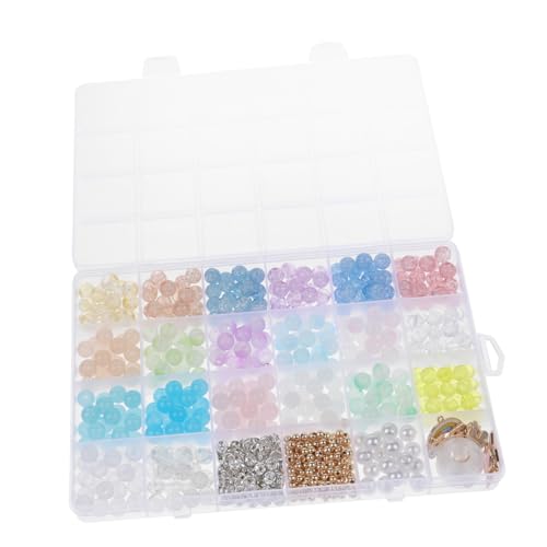 NUOBESTY 670Stücke DIY Acrylperlen Spacer Perlen für Armbandherstellung Bastelperlen mit Lochdesign für Schmuckprojekte zum Auffädeln NUOBESTY 670Stücke DIY Acrylperlen Spacer Perlen für Armbandherstellung Bastelperlen mit Lochdesign für Schmuckprojekte zum Auffädeln von NUOBESTY