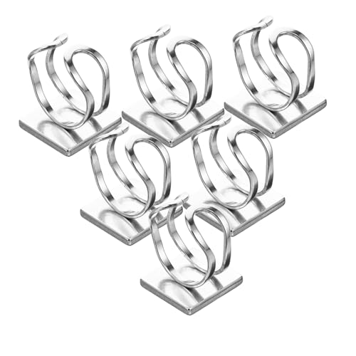 NUOBESTY 6Stücke DIY Ringrohlinge Teiliges Verstellbare Ringbasen für Schmuckherstellung Zubehörteile für Projekte und von NUOBESTY
